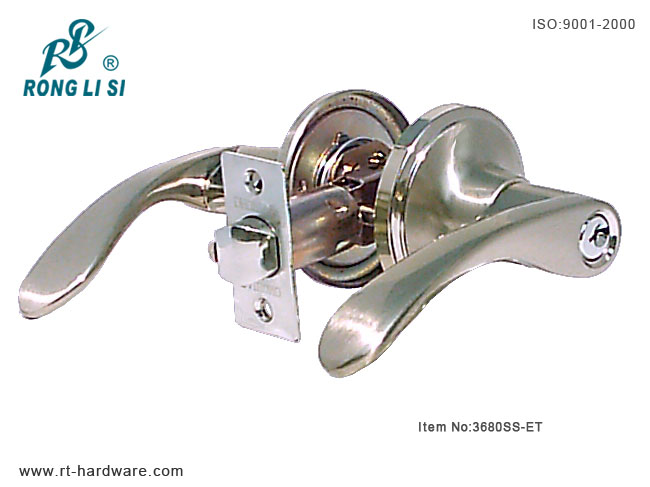 tubular lever lock3680SS-ET tubular lever lock
