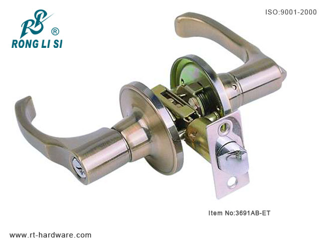 tubular lever lock3691AB-ET tubular lever lock