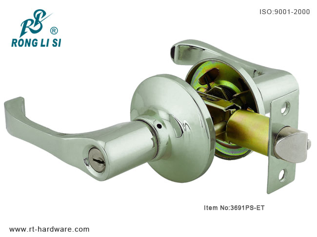 tubular lever lock3691PBS-ET tubular lever lock