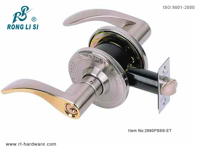 cylindrical lever lock2680PSSS-ET cylindrical lever lock