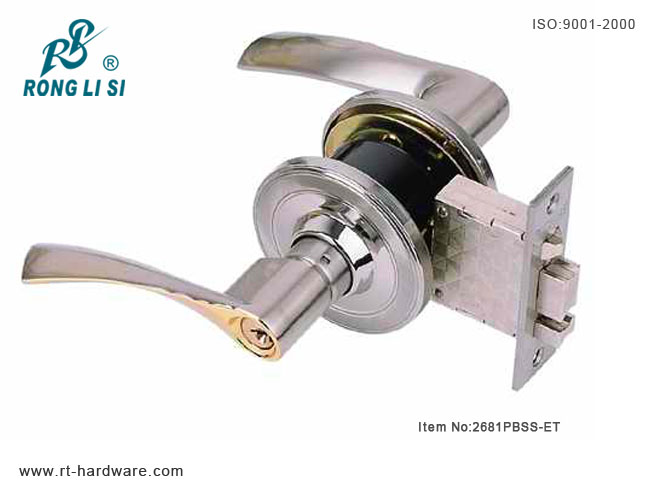 cylindrical lever lock2681PBSS-ETcylindrical lever lock