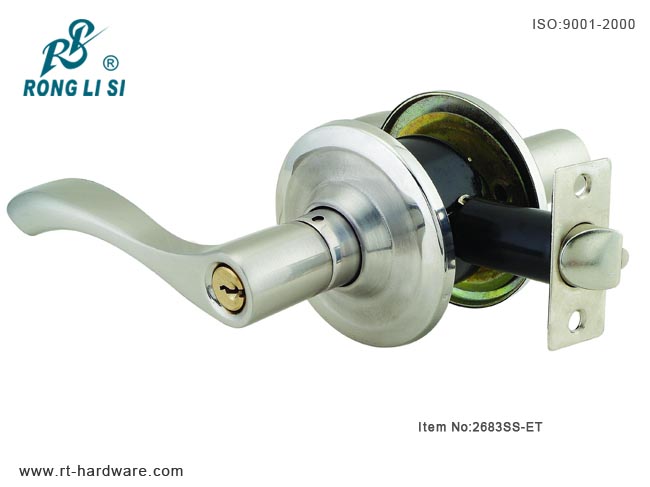 cylindrical lever lock2683SS-ET cylindrical lever lock