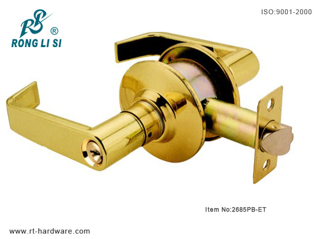 cylindrical lever lock2685PB-ET cylindrical lever lock