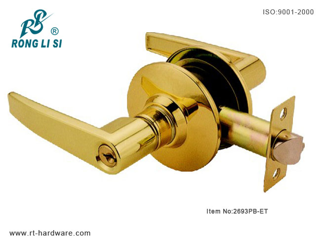 cylindrical lever lock2693PB-ET cylindrical lever lock