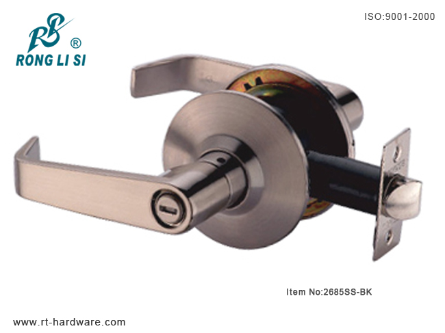 2685SS-BK cylindrical lever lock